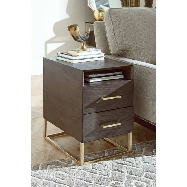 Small Side Table With Charging Station Wayfair